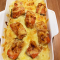 はるとんmam's cooksnap of when they made 鮭とじゃがいものマヨチーズ焼き.