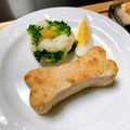 necromance's cooksnap of when they made 愛犬用＊わんバーグ&ポテトサラダ＊.