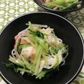 Faiza's cooksnap of when they made 水菜とカニカマのさっぱりサラダ♪.