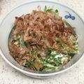yummy?'s cooksnap of when they made 水菜の苦味なし☆水菜と豆腐のサラダ.