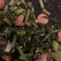 美味しいご飯が大好き's cooksnap of when they made ＜常備菜＞蕪の葉のアーリオオーリオ.