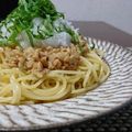 ダイナマイト漆黒's cooksnap of when they made パパッ！と簡単～＊納豆パスタ＊～.