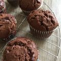 chipmunk11's cooksnap of when they made チョコレートマフィン～クリームチーズ～.