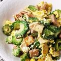 ソネチコ's cooksnap of when they made 高野豆腐と冷凍ゴーヤで簡単チャンプルー風.