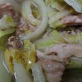 クックH86AFM☆'s cooksnap of when they made 豚肉と白菜のミルフィーユ鍋.