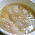 ひんべえ's cooksnap of when they made ダシダできのこたっぷりワンタン風スープ.