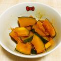 やっぺ841's cooksnap of when they made レンジで簡単に出来るかぼちゃの煮物♪.