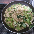 クックV8GXUG☆'s cooksnap of when they made 青梗菜とツナと豆腐の炒め物.