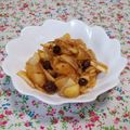 和☆2049's cooksnap of when they made 簡単♡りんごの甘煮アップルパイフィリング.