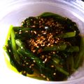 imajiro's cooksnap of when they made 小松菜のおひたし.