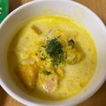 さっくぅぅ's cooksnap of when they made かぼちゃとベーコンと白菜のクリームスープ.