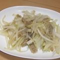 きらり流れ星's cooksnap of when they made 煮ないで出来る大根と豚肉の炒め物.