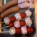 2児ママみきてぃ's cooksnap of when they made バーベキューやお弁当に！ベーコン巻き串.
