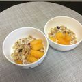 ☆こまっと☆'s cooksnap of when they made いつものシリアルに旬のフルーツトッピング.