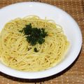 タワ師's cooksnap of when they made お店で食べた☆レモンバターソースのパスタ.