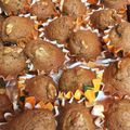 卵せんべい's cooksnap of when they made HM＊甘栗入り❀チョコパウンドケーキ.