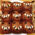 micchan325's cooksnap of when they made ハロウィン黒猫？キラリ☆ネコちぎりぱん☆.