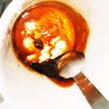 島猫。's cooksnap of when they made 牛乳、砂糖、水だけ！キャラメルラテ♪.