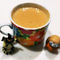 島猫。's cooksnap of when they made 牛乳、砂糖、水だけ！キャラメルラテ♪.