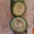 カクヨ's cooksnap of when they made 楽ワザ◎NEWアボカドの切り方＝輪切り.