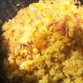 attchen's cooksnap of when they made 炊き込みシーフードカレーピラフ.