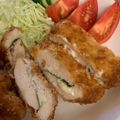 Ricy's cooksnap of when they made チーズチキンかつ チーズ流れず裏技コツ有.