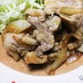 おひさま's cooksnap of when they made ☆簡単に♪生姜たれで豚肉の生姜焼☆.