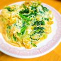 かわゆう1211's cooksnap of when they made ほうれん草の卵とじ.