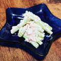 くりきち☆さるへい's cooksnap of when they made 簡単アスパラガスの梅鰹マヨ和え.
