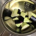 ルぴあ's cooksnap of when they made 茄子の飾り切り.