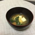 ☆こまっと☆'s cooksnap of when they made ブロッコリーの茎と葉のお味噌汁.