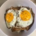 megheart's cooksnap of when they made 焼豚玉子飯♪　今治のB級グルメ！.