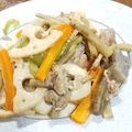 ウッシー母's cooksnap of when they made 豚肉と根菜のキンピラ.