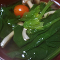 ichi☆'s cooksnap of when they made ほうれん草のすまし汁.