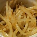シュッフーゆりえん's cooksnap of when they made ピリ辛もやしナムル.