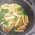 クックCJPGTK☆'s cooksnap of when they made 小松菜ときつねのあんかけうどん.