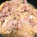 うch's cooksnap of when they made 簡単！！千切りキャベツと豚肉の黒胡椒鍋.