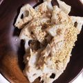 せがな's cooksnap of when they made 人気検索 1位感謝♡蓮根のからしツナマヨ.