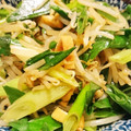 ☆momomama☆'s cooksnap of when they made ごはんがすすむ　モヤシとネギだけ炒め.