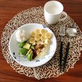 ちゃぴ♥'s cooksnap of when they made ◇バナナきなこハチミツ・ヨーグルト◇.