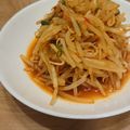 なないろの雪's cooksnap of when they made ネギもやし、ニンニク味噌コチュジャン和え.