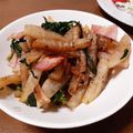 あきつま（杏花☆）'s cooksnap of when they made 春菊と大根のバター炒め.
