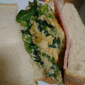 かなげっちょ's cooksnap of when they made ほうれん草と卵のサンド.