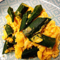 yummysunny's cooksnap of when they made ちゃちゃっと＊オクラの卵炒め＊.