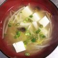 ムーミン☆ママ's cooksnap of when they made もやしと豆腐の味噌汁.