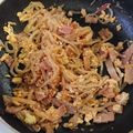 ＊elfin＊'s cooksnap of when they made お弁当 ベーコンともやしのケチャップ炒め.