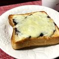 misatona's cooksnap of when they made 佃煮ノリ＆チーズトースト！.