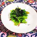SP♪'s cooksnap of when they made ♬給食を再現♬磯香あえ♬.