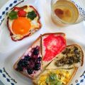 島猫。's cooksnap of when they made はちみつ梅バタートースト♪.