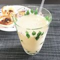 misatona's cooksnap of when they made ஐ葡萄とバナナのスムージーஐ.